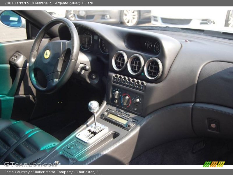 Argento (Silver) / Black 2001 Ferrari 550 Maranello