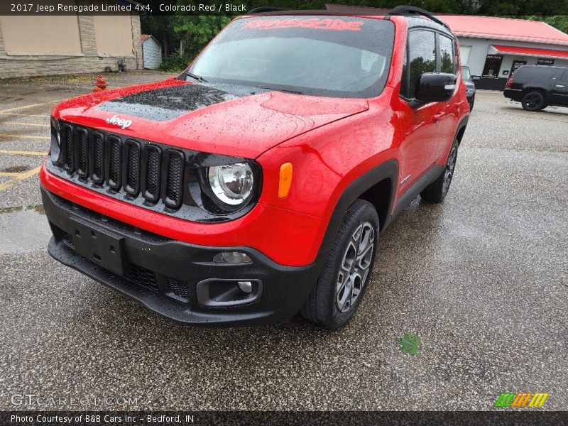 Colorado Red / Black 2017 Jeep Renegade Limited 4x4
