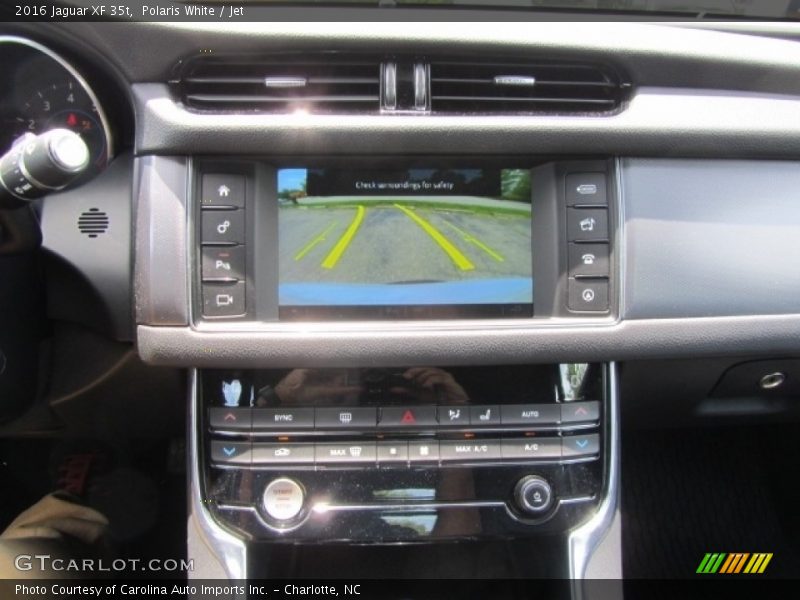 Polaris White / Jet 2016 Jaguar XF 35t