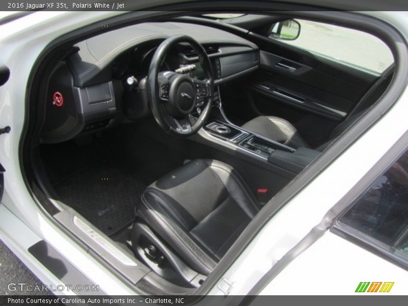 Polaris White / Jet 2016 Jaguar XF 35t