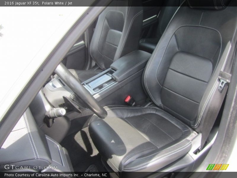 Polaris White / Jet 2016 Jaguar XF 35t