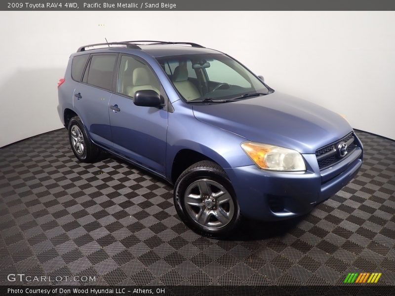 Pacific Blue Metallic / Sand Beige 2009 Toyota RAV4 4WD