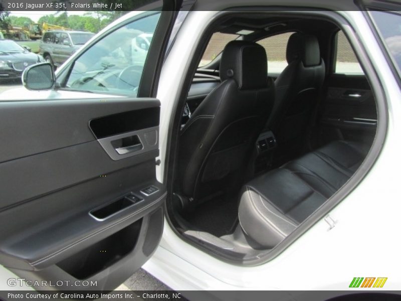 Polaris White / Jet 2016 Jaguar XF 35t