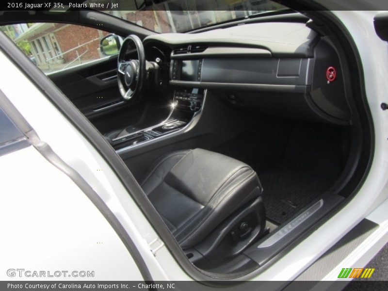 Polaris White / Jet 2016 Jaguar XF 35t
