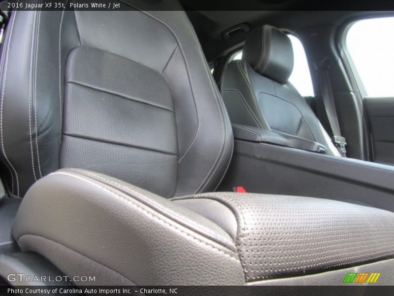 Polaris White / Jet 2016 Jaguar XF 35t