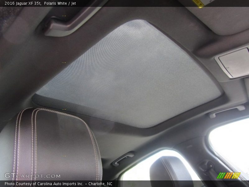 Polaris White / Jet 2016 Jaguar XF 35t