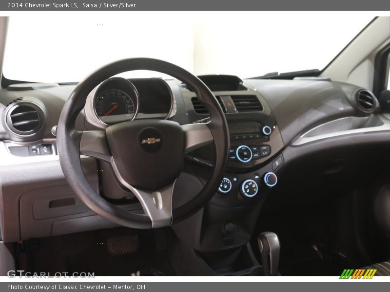 Salsa / Silver/Silver 2014 Chevrolet Spark LS