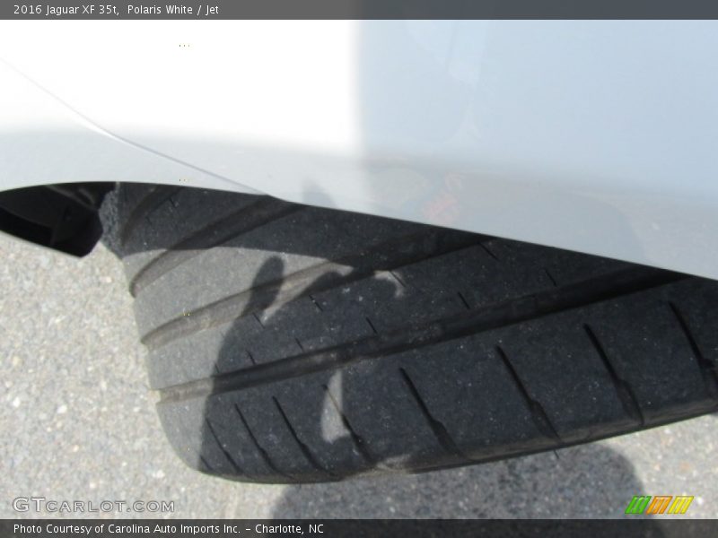 Polaris White / Jet 2016 Jaguar XF 35t