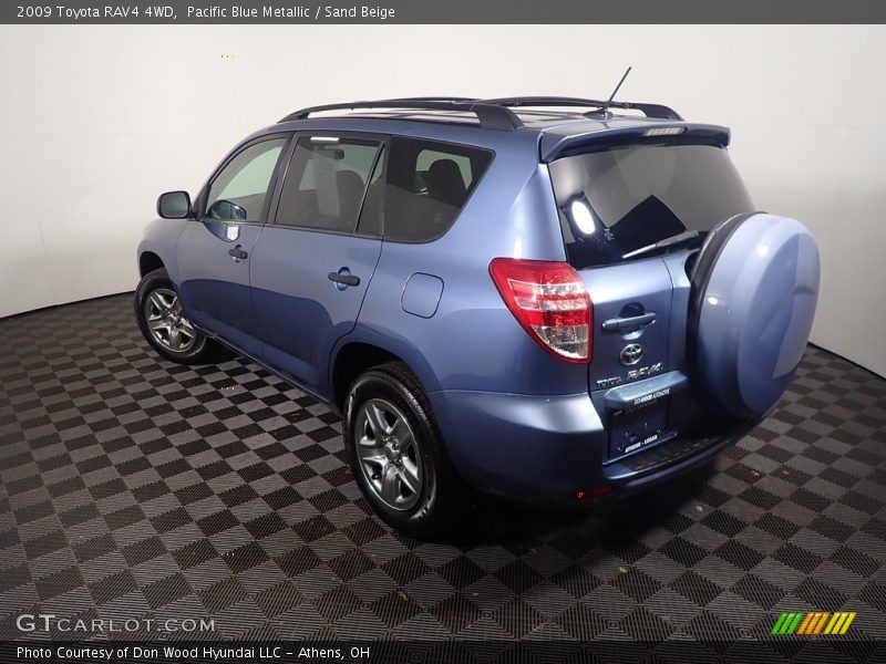 Pacific Blue Metallic / Sand Beige 2009 Toyota RAV4 4WD