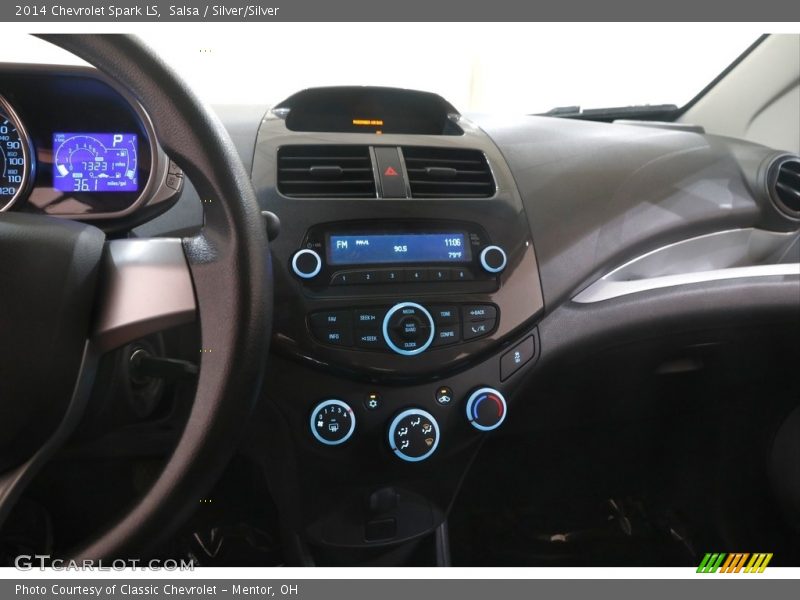 Salsa / Silver/Silver 2014 Chevrolet Spark LS