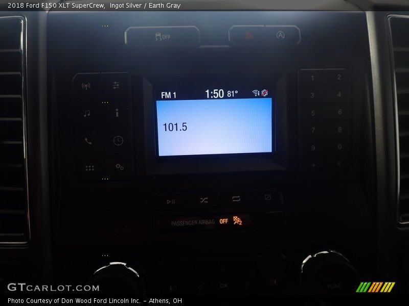 Ingot Silver / Earth Gray 2018 Ford F150 XLT SuperCrew