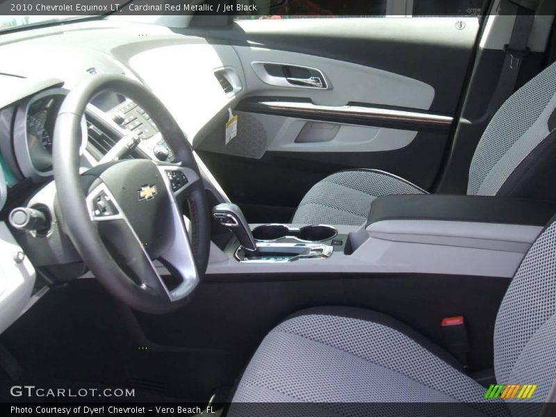 Cardinal Red Metallic / Jet Black 2010 Chevrolet Equinox LT