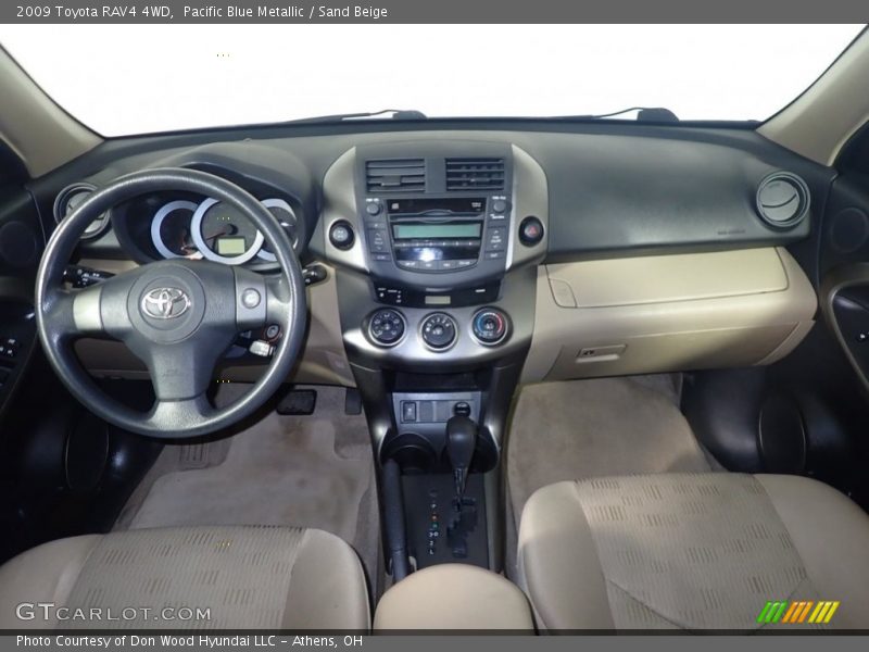 Pacific Blue Metallic / Sand Beige 2009 Toyota RAV4 4WD
