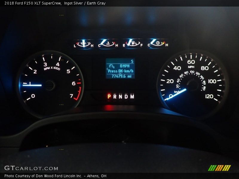 Ingot Silver / Earth Gray 2018 Ford F150 XLT SuperCrew