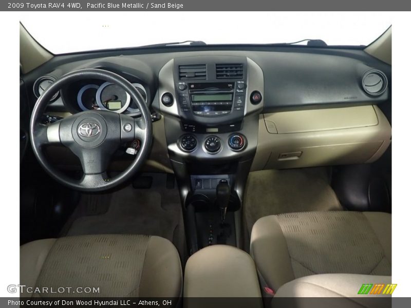 Pacific Blue Metallic / Sand Beige 2009 Toyota RAV4 4WD