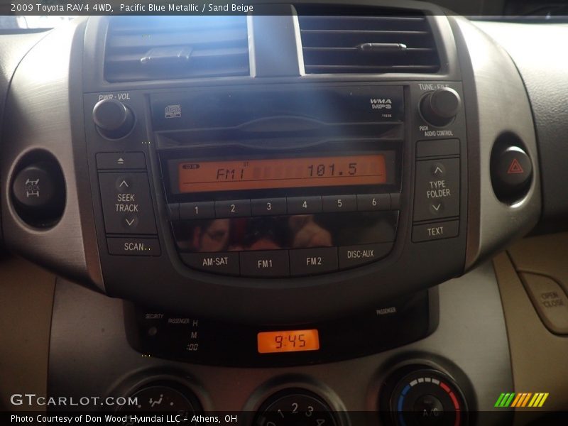 Pacific Blue Metallic / Sand Beige 2009 Toyota RAV4 4WD