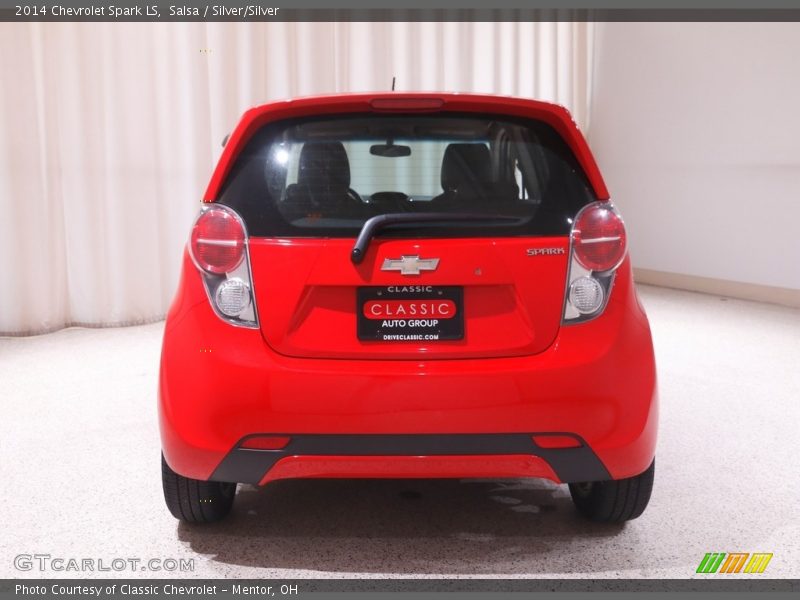 Salsa / Silver/Silver 2014 Chevrolet Spark LS