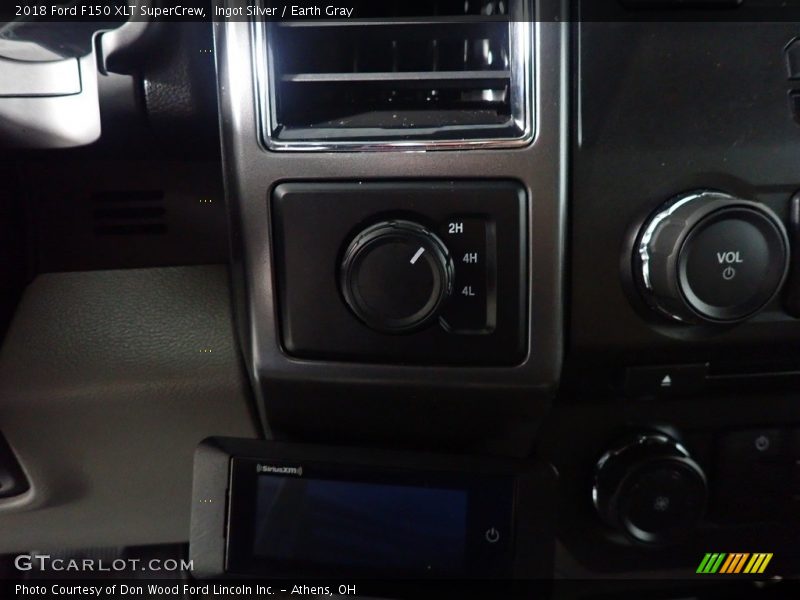 Ingot Silver / Earth Gray 2018 Ford F150 XLT SuperCrew