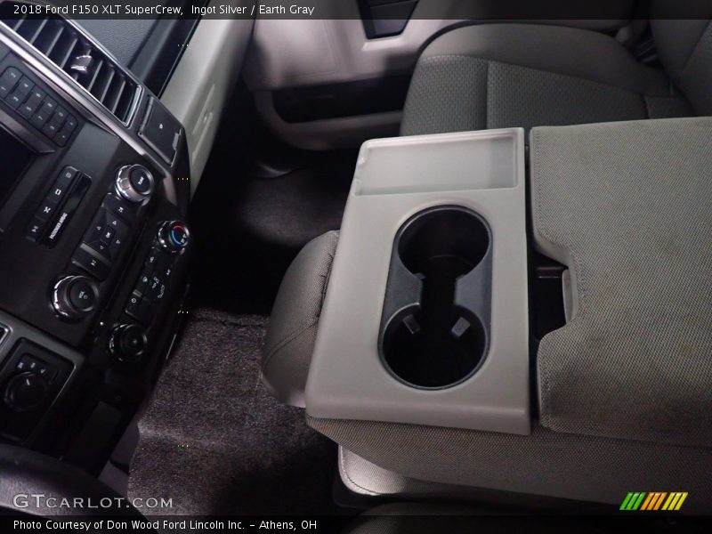 Ingot Silver / Earth Gray 2018 Ford F150 XLT SuperCrew