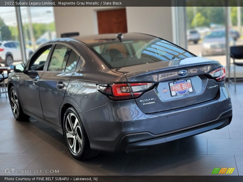 Magnetite Gray Metallic / Slate Black 2022 Subaru Legacy Limited