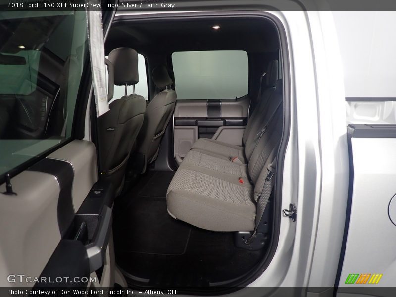 Ingot Silver / Earth Gray 2018 Ford F150 XLT SuperCrew