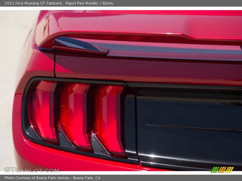 Rapid Red Metallic / Ebony 2021 Ford Mustang GT Fastback