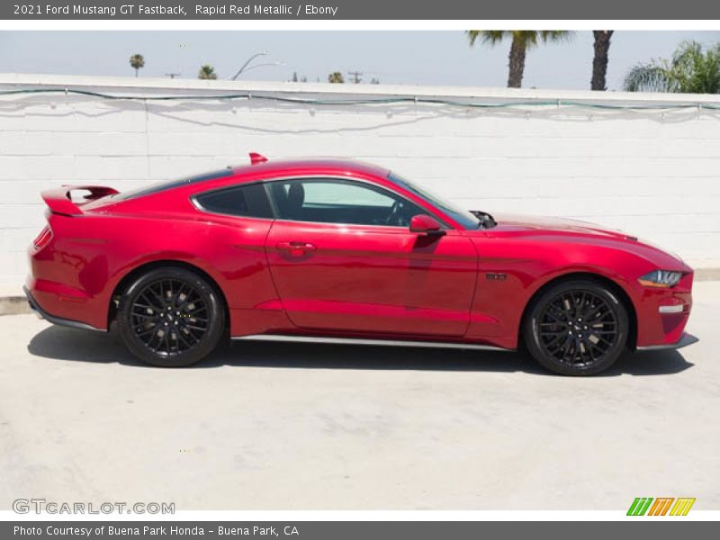  2021 Mustang GT Fastback Rapid Red Metallic