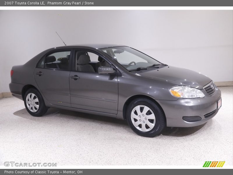 Phantom Gray Pearl / Stone 2007 Toyota Corolla LE