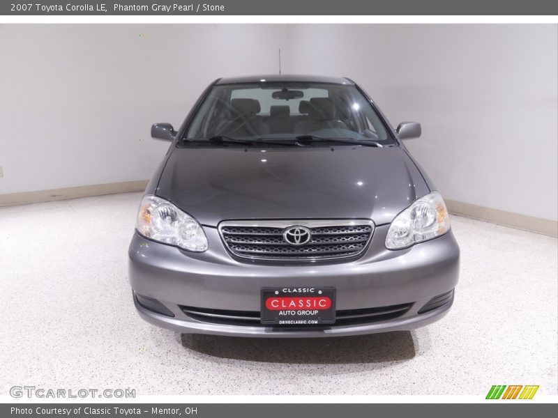 Phantom Gray Pearl / Stone 2007 Toyota Corolla LE