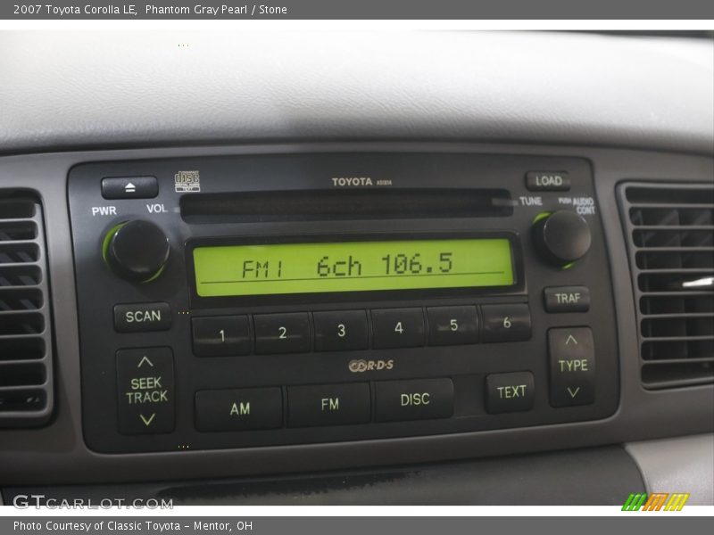 Phantom Gray Pearl / Stone 2007 Toyota Corolla LE