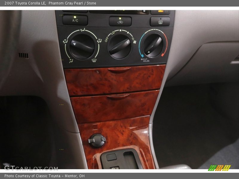 Phantom Gray Pearl / Stone 2007 Toyota Corolla LE