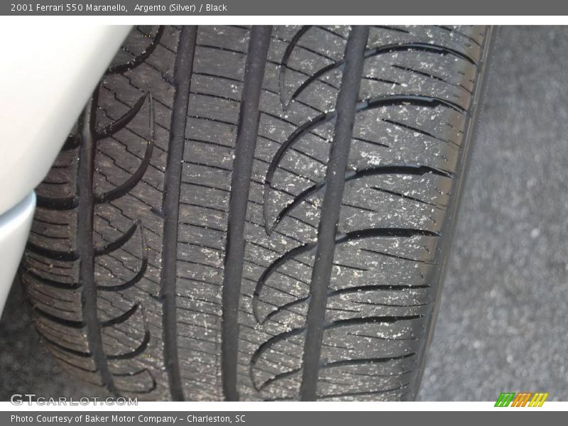 Argento (Silver) / Black 2001 Ferrari 550 Maranello