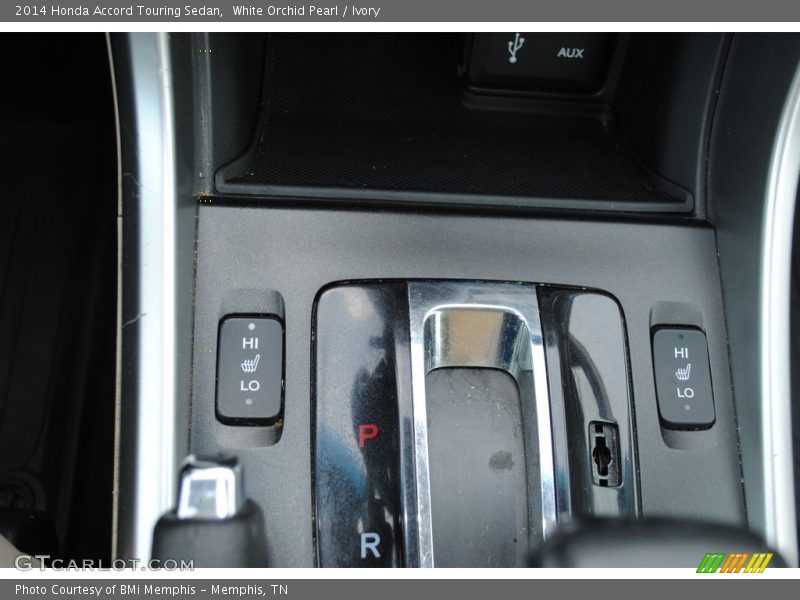 White Orchid Pearl / Ivory 2014 Honda Accord Touring Sedan