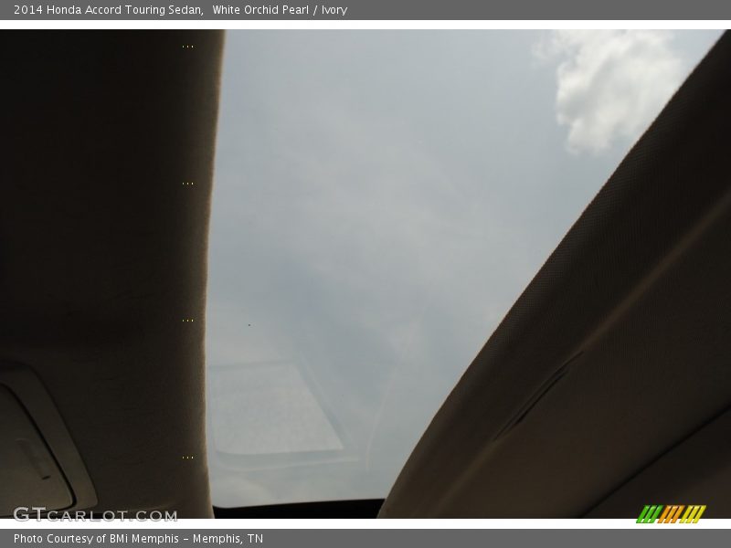 White Orchid Pearl / Ivory 2014 Honda Accord Touring Sedan