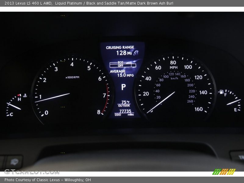  2013 LS 460 L AWD 460 L AWD Gauges