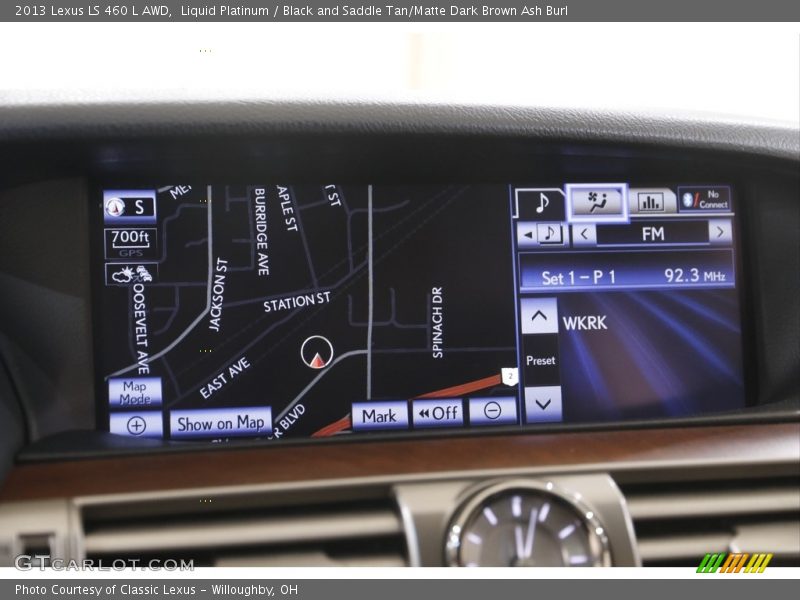 Navigation of 2013 LS 460 L AWD