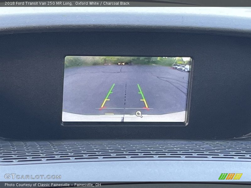 Oxford White / Charcoal Black 2018 Ford Transit Van 250 MR Long