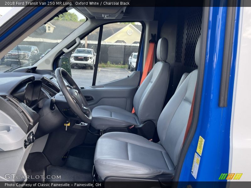  2018 Transit Van 250 MR Long Charcoal Black Interior