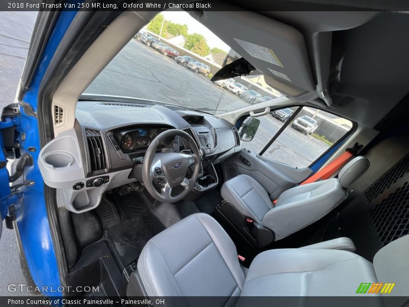 Front Seat of 2018 Transit Van 250 MR Long