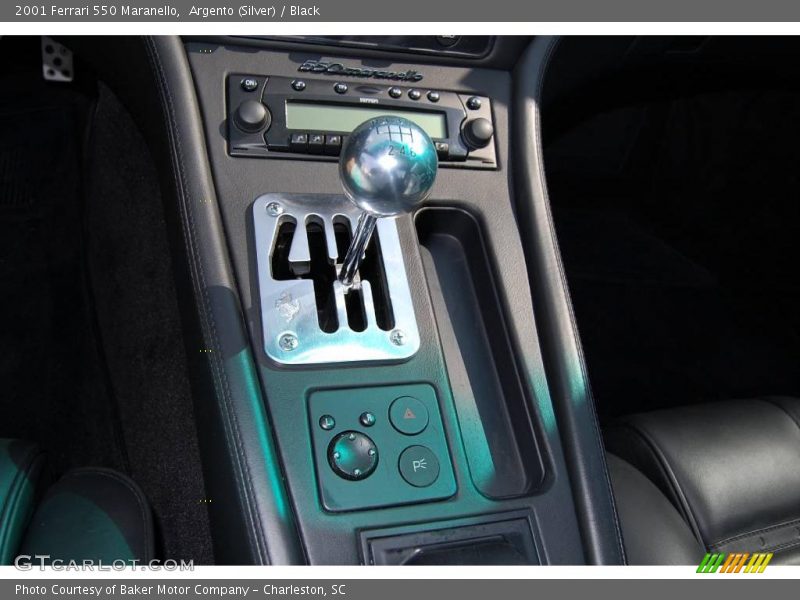 Argento (Silver) / Black 2001 Ferrari 550 Maranello