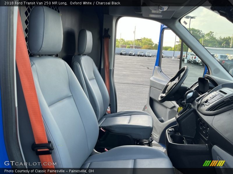 Front Seat of 2018 Transit Van 250 MR Long