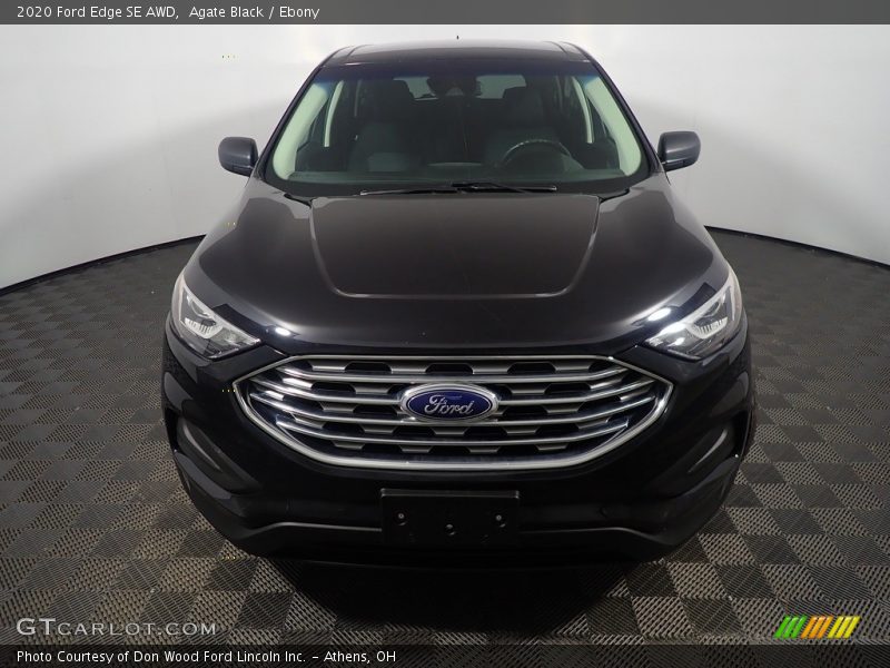 Agate Black / Ebony 2020 Ford Edge SE AWD