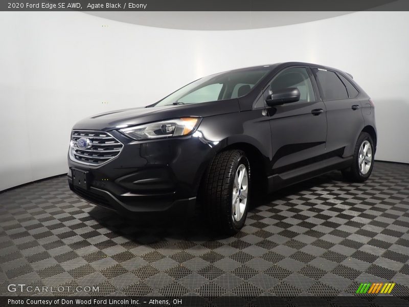 Agate Black / Ebony 2020 Ford Edge SE AWD