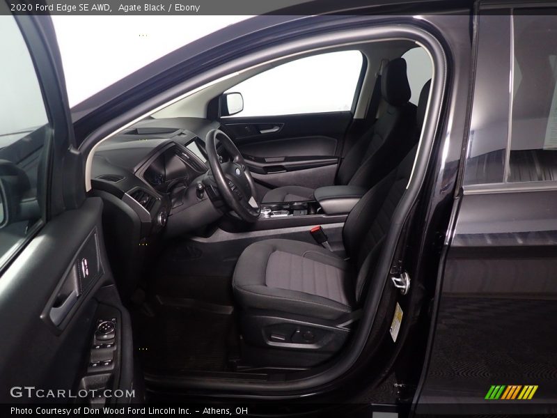 Agate Black / Ebony 2020 Ford Edge SE AWD