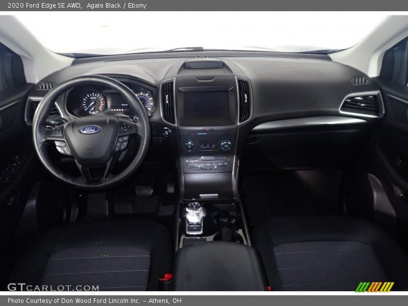 Agate Black / Ebony 2020 Ford Edge SE AWD