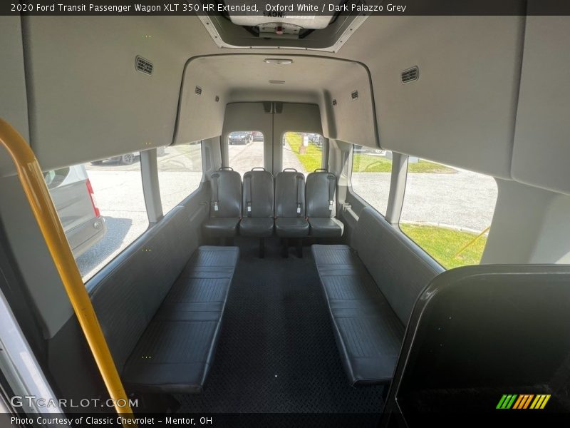 Oxford White / Dark Palazzo Grey 2020 Ford Transit Passenger Wagon XLT 350 HR Extended