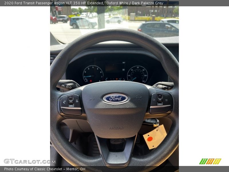 Oxford White / Dark Palazzo Grey 2020 Ford Transit Passenger Wagon XLT 350 HR Extended