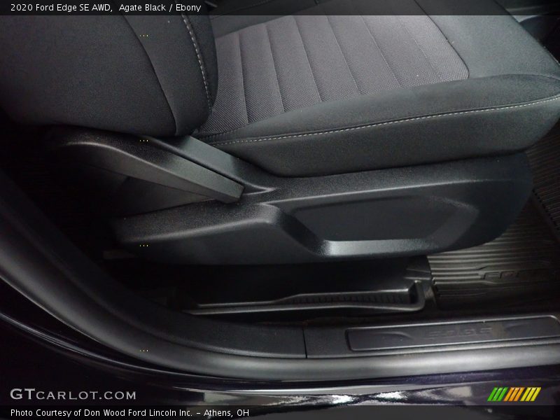 Agate Black / Ebony 2020 Ford Edge SE AWD