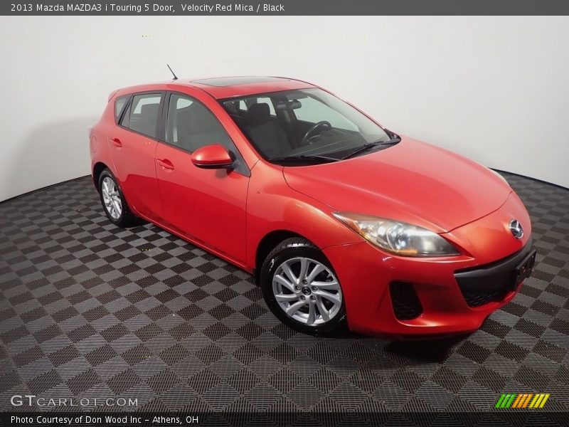 Velocity Red Mica / Black 2013 Mazda MAZDA3 i Touring 5 Door