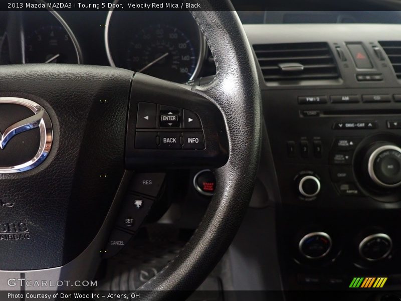 Velocity Red Mica / Black 2013 Mazda MAZDA3 i Touring 5 Door